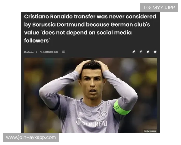 多特锁定C罗式重击九号,实力与魅力并存的终结者 多特锁定C罗式重击九号,实力与魅力并存的终结者